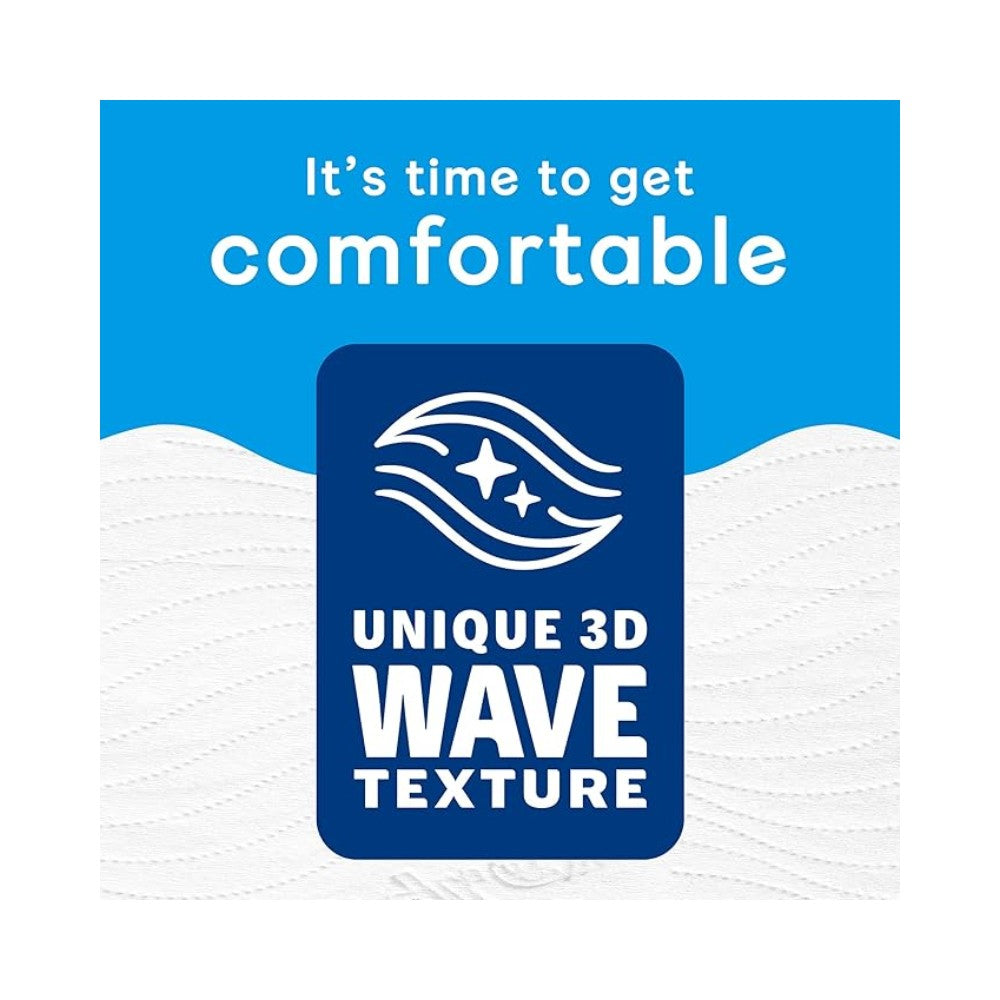 Andrex Complete Clean Toilet Tissue Rolls 4's