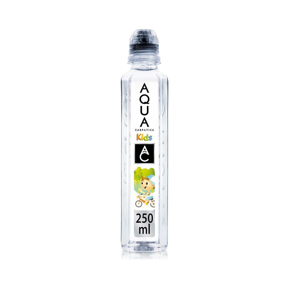 Aqua Carpatica Kids Still Natural Mineral Water Bottles 250ml - Pack of 6