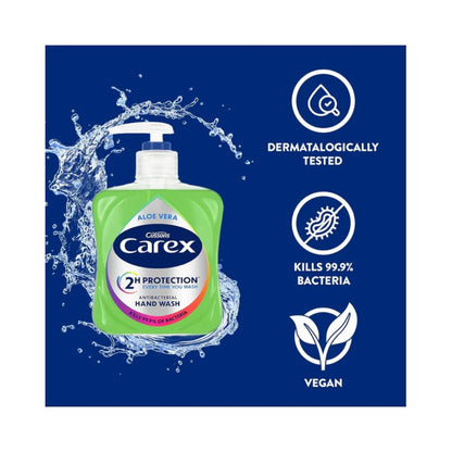 Carex Aloe Vera Antibacterial Handwash 250ml