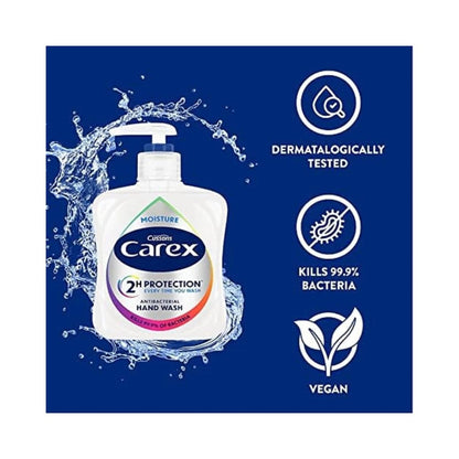 Carex Moisture Antibacterial Handwash 250ml
