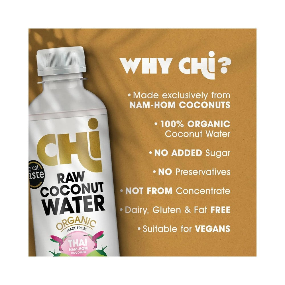 CHI Organic Raw Coconut Water 950ml