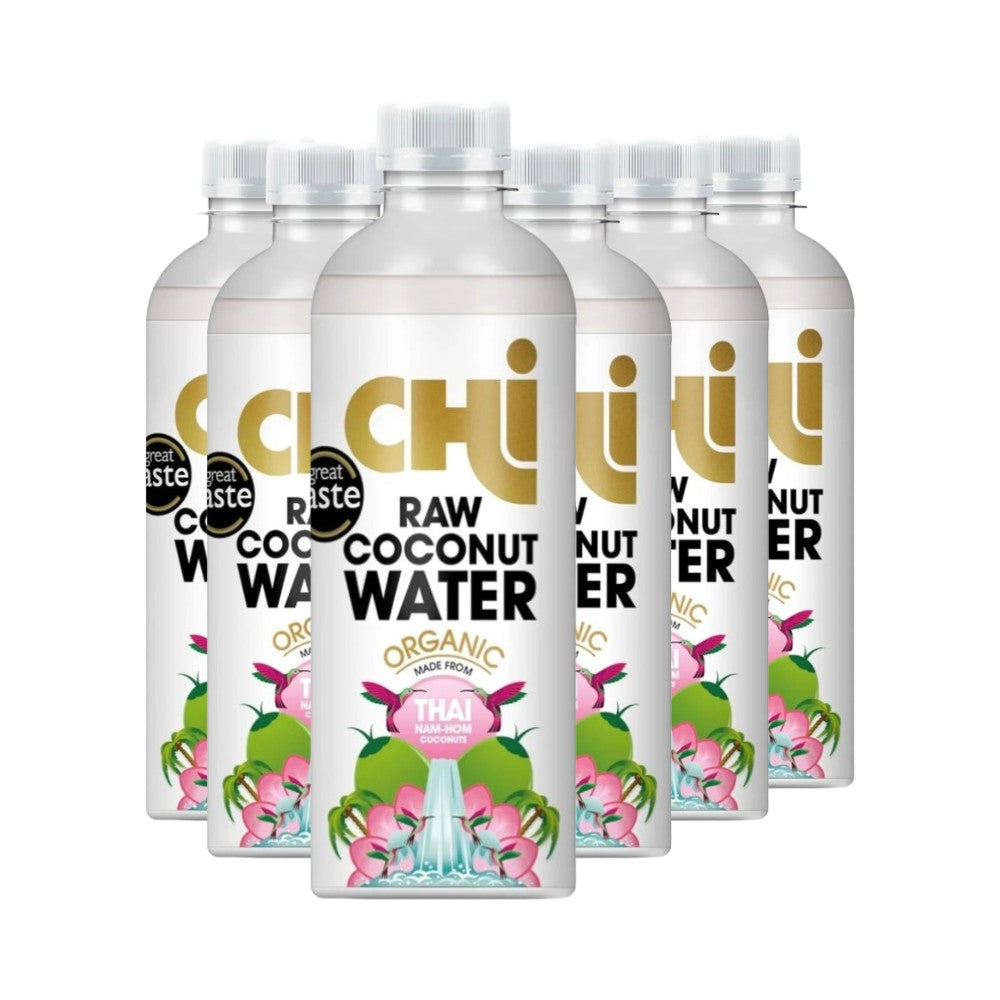 CHI Organic Raw Coconut Water 950ml - Pack of 6