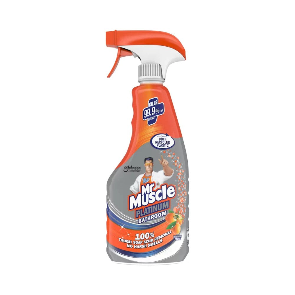 Mr Muscle Platinum Bathroom Cleaner Spray 500ml