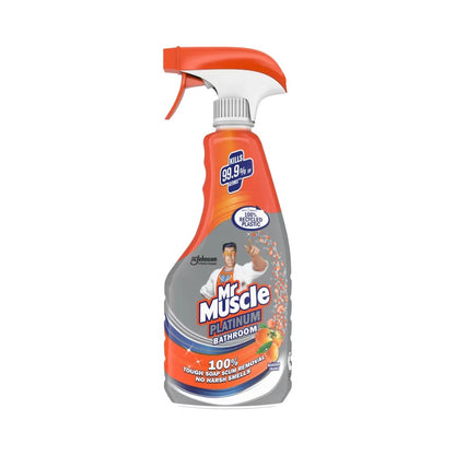 Mr Muscle Platinum Bathroom Cleaner Spray 500ml