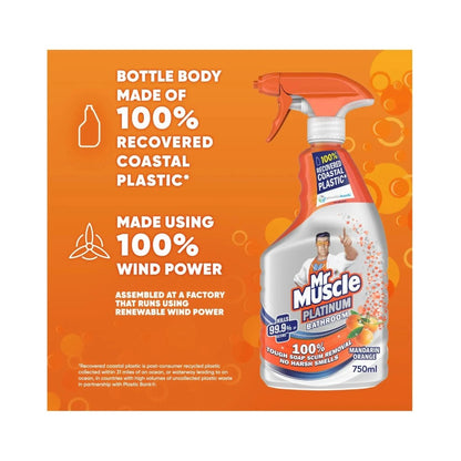 Mr Muscle Platinum Bathroom Cleaner Spray 500ml