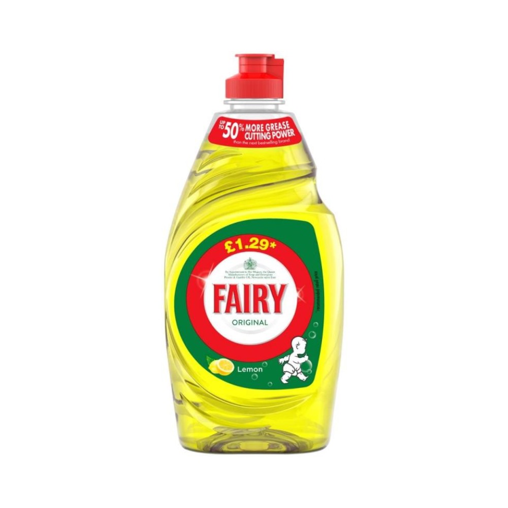 Fairy Washing Up Liquid Lemon 320ml