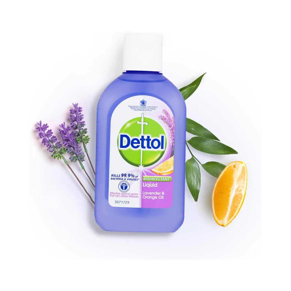 Dettol Disinfectant Lavender & Orange Oil Liquid 500ml