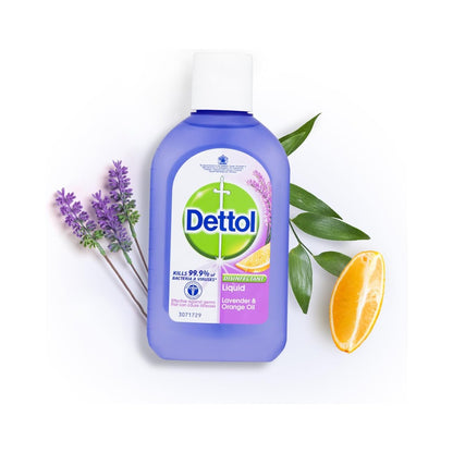 Dettol Disinfectant Lavender & Orange Oil Liquid 500ml