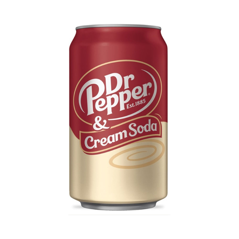 Dr Pepper Cream Soda Cans 12oz (355ml) - Pack of 12