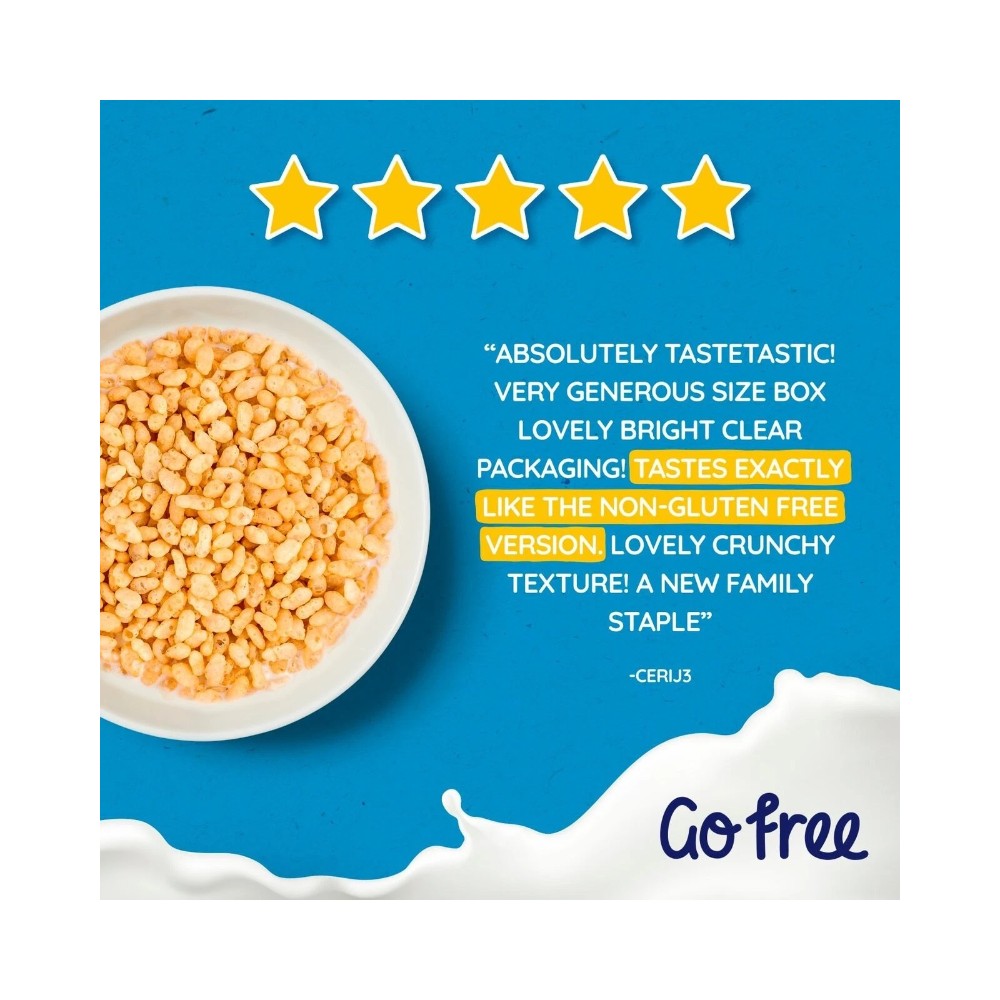 Nestle Go Free Gluten Free Rice Pops 350g
