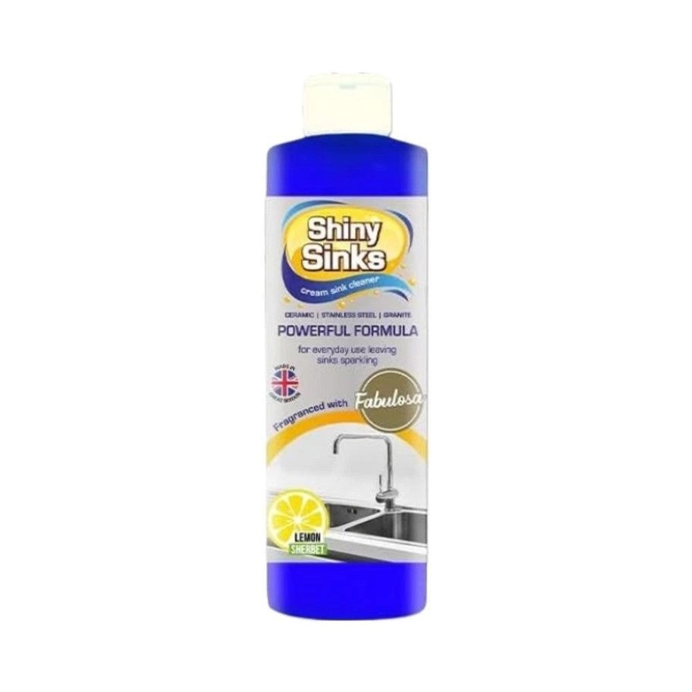 Shiny Sinks Lemon Sherbet Surface Cleaner Bottle 250ml