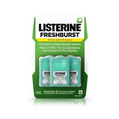 Listerine Freshburst Pocketpaks 72 Breath Strips