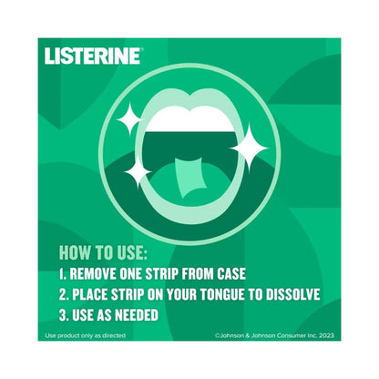 Listerine Freshburst Pocketpaks 72 Breath Strips
