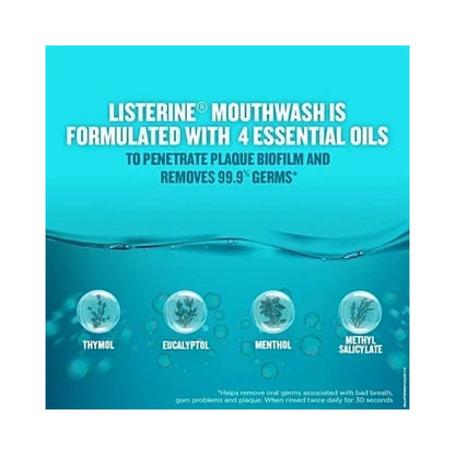 Listerine Coolmint Antibacterial Mouthwash 250ml