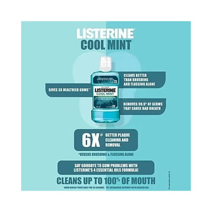 Listerine Coolmint Antibacterial Mouthwash 250ml