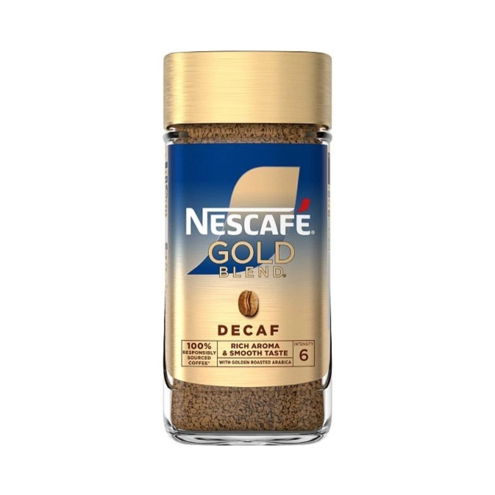 Nescafe Gold Blend Decaf Instant Coffee Jar 190g