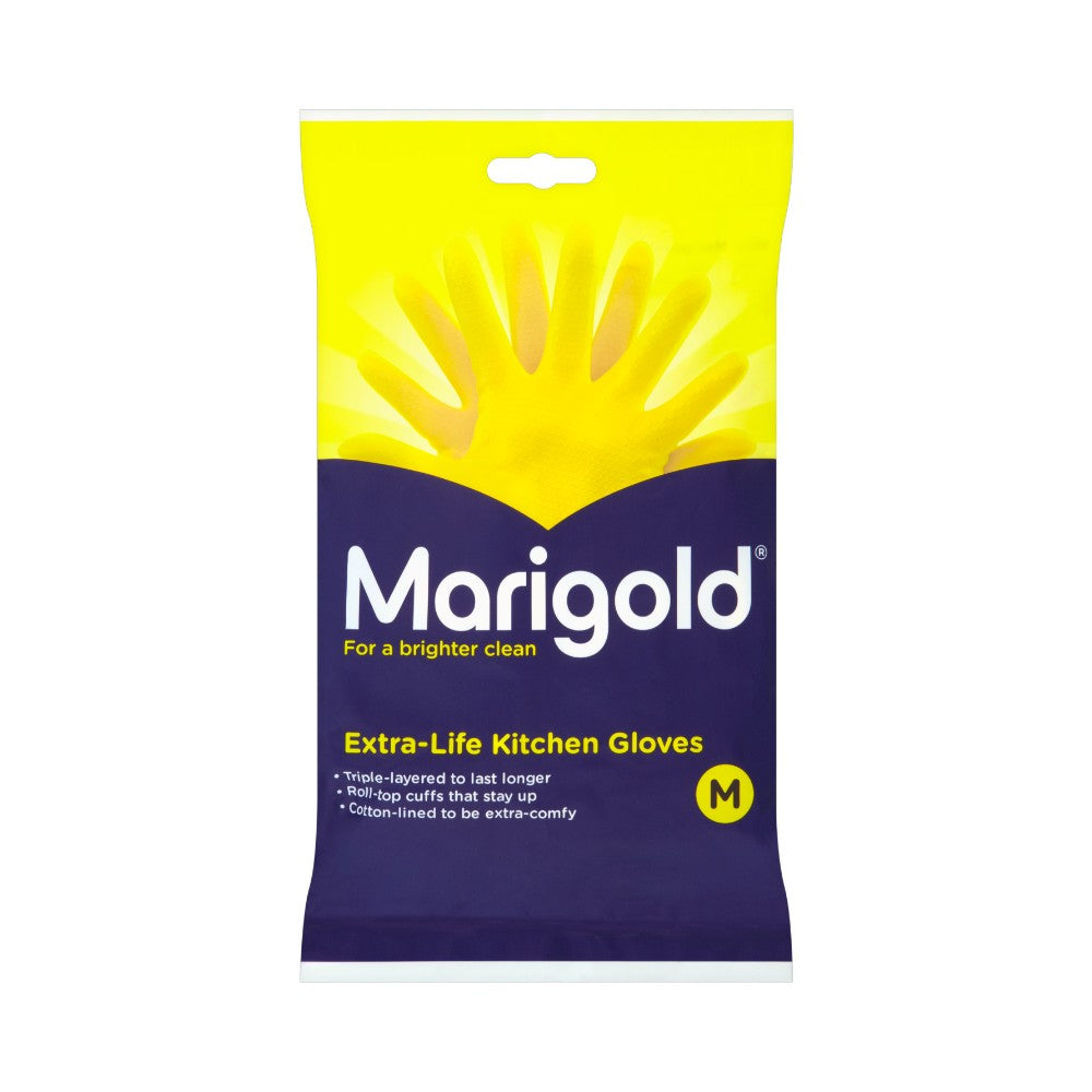 MARIGOLD Extra Life Kitchen Gloves Size M