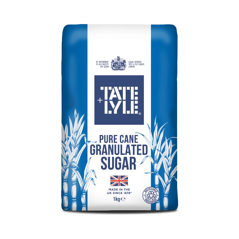 Tate & Lyle Pure Cane Granulated Sugar 1kg