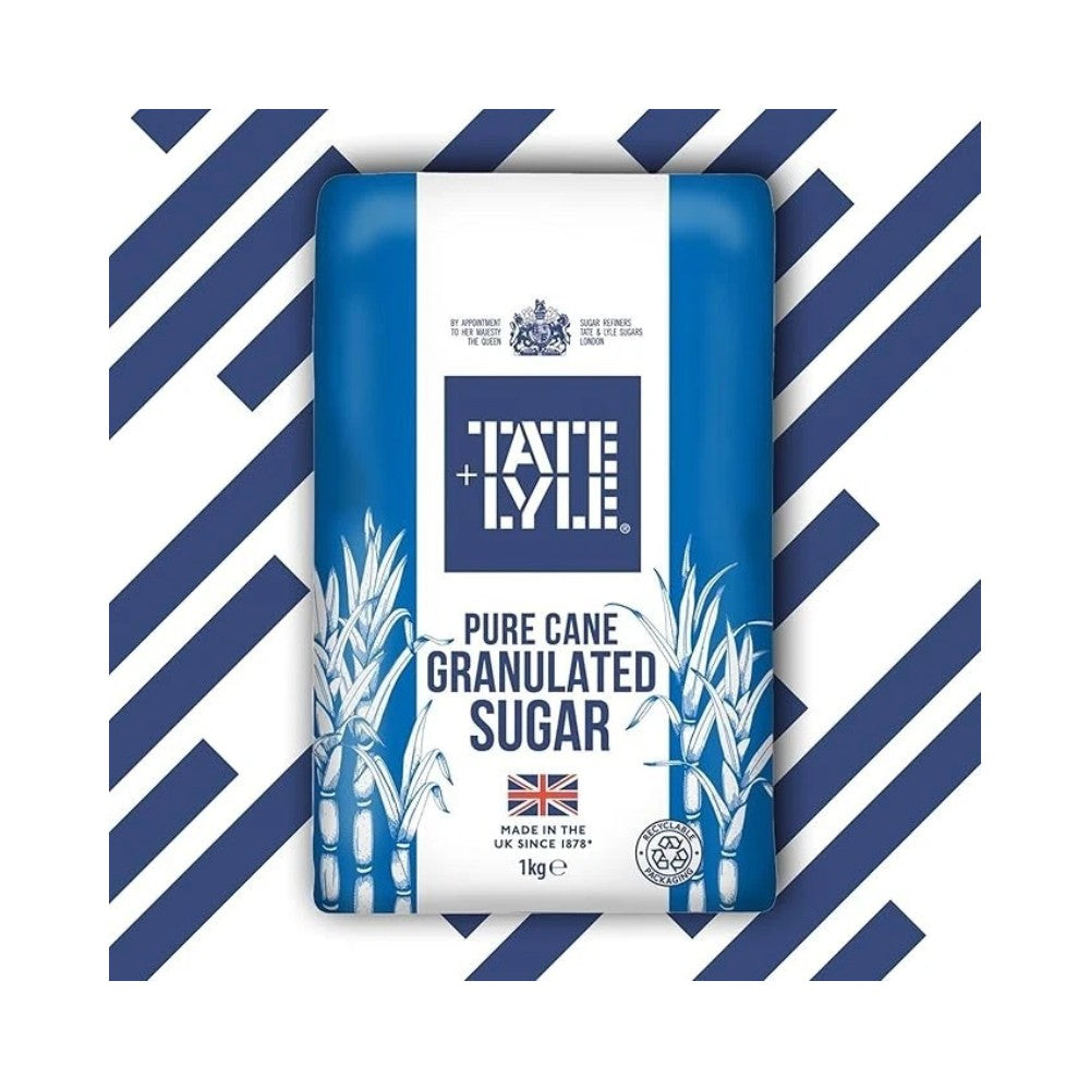 Tate & Lyle Pure Cane Granulated Sugar 1kg