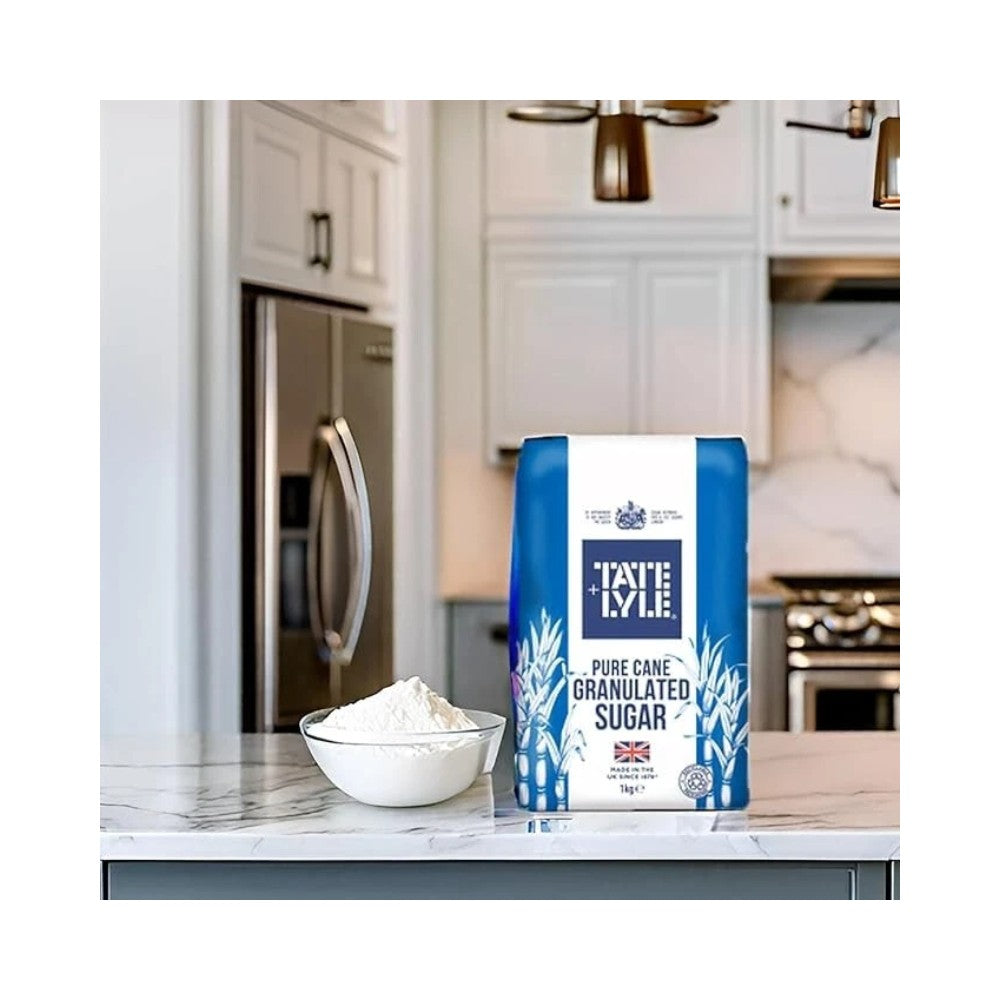 Tate & Lyle Pure Cane Granulated Sugar 1kg