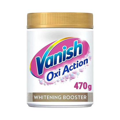 Vanish Oxi Action Whitening Booster Stain Remover Powder 470g
