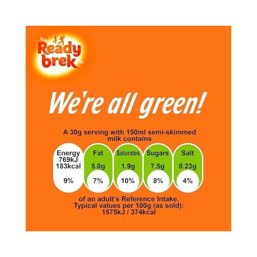 Ready Brek Smooth Porridge Oats Cereal 450g