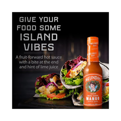 Melinda's Original Mango Habanero Hot Pepper Sauce 5oz (148ml)