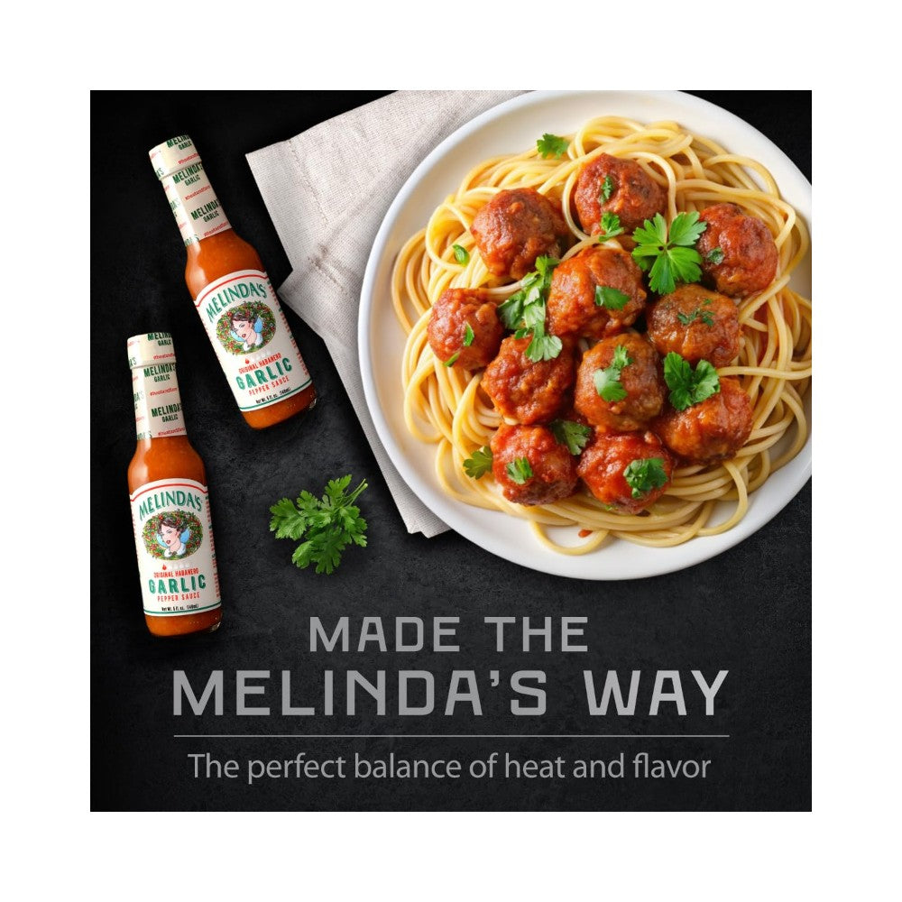 Melinda's Original Habanero Garlic Pepper Sauce 5oz (148ml)