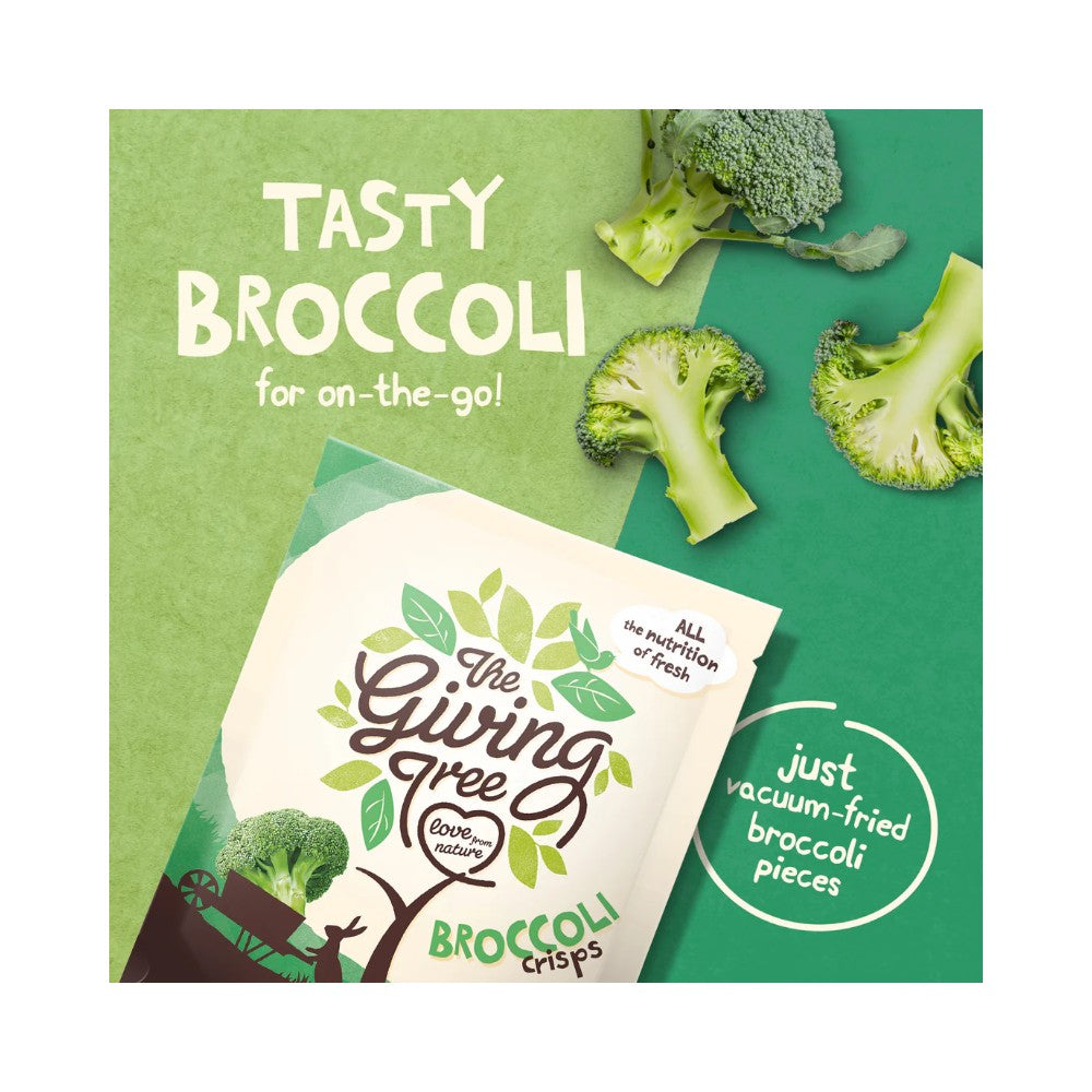 The Giving Tree Broccoli Vacuum Fried Crisps 18g