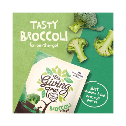 The Giving Tree Broccoli Vacuum Fried Crisps 18g