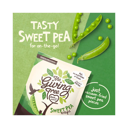 The Giving Tree Sweet Pea Vacuum Fried Crisps 18g