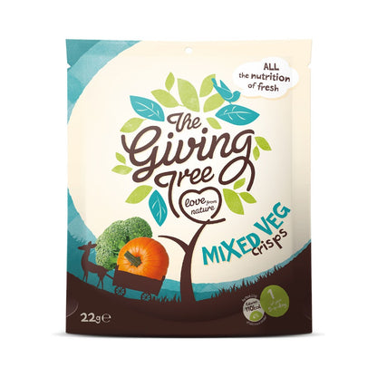 The Giving Tree Mixed Vegetables Vacuum Fried Crisps 22g