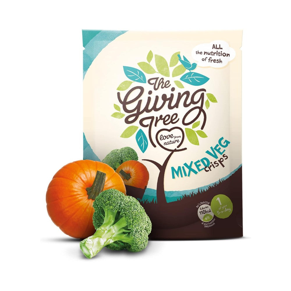 The Giving Tree Mixed Vegetables Vacuum Fried Crisps 22g