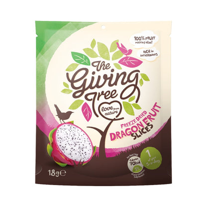 The Giving Tree Dragon Fruit Freeze Dried Slices 18g