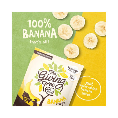The Giving Tree Banana Freeze Dried Crisps 38g