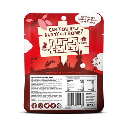 The Giving Tree Freeze Dried Crispies for Kids Real Strawberry Slices 10g