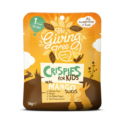 The Giving Tree Freeze Dried Crispies for Kids Real Mango Slices 10g