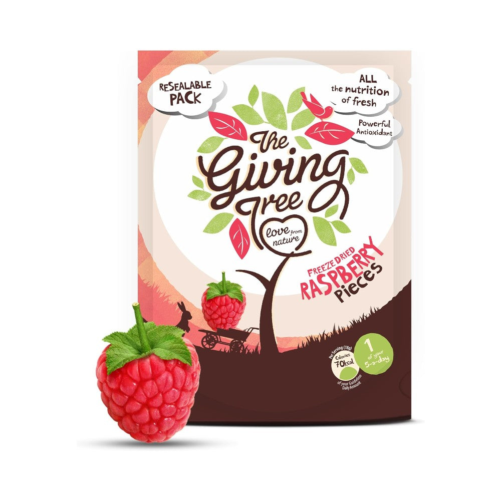 The Giving Tree Raspberry Freeze Dried Pieces 100g