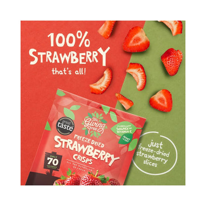 The Giving Tree Strawberry Freeze Dried Crisps 38g