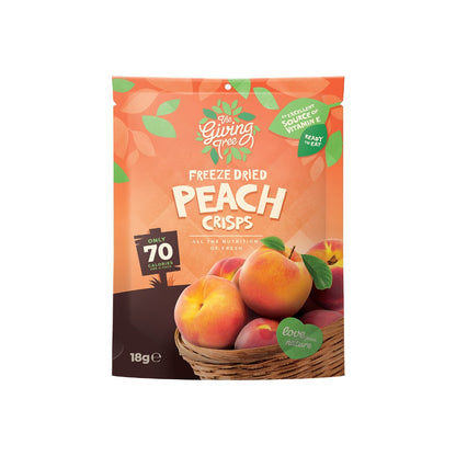 The Giving Tree Peach Freeze Dried Crisps 18g