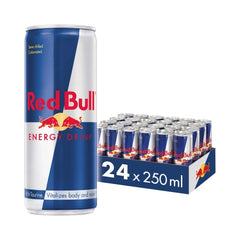 Red Bull Energy Drink Cans 250ml - Pack of 24