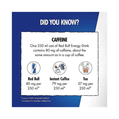 Red Bull Energy Drink Cans 250ml - Pack of 24