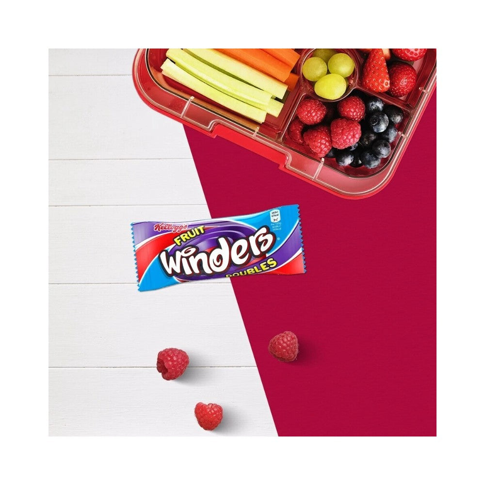 Kellogg's Fruit Winders Strawberry & Blackcurrant 5x17g Rolls