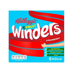 Kellogg's Fruit Winders Strawberry 5x17g Rolls