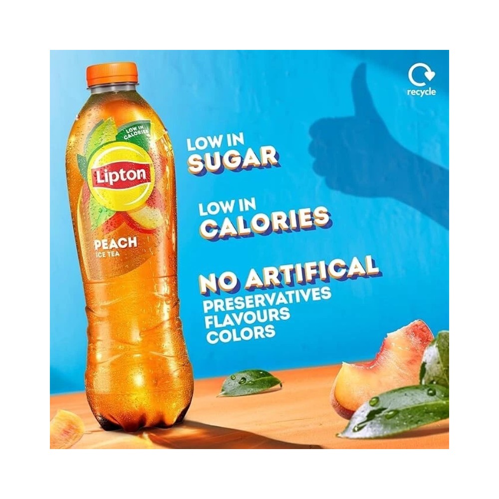 Lipton Peach Ice Tea Bottle 1.25L