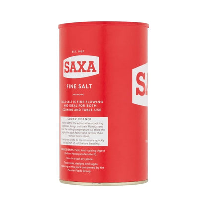 Saxa Table Salt 750g - For Table & Cooking