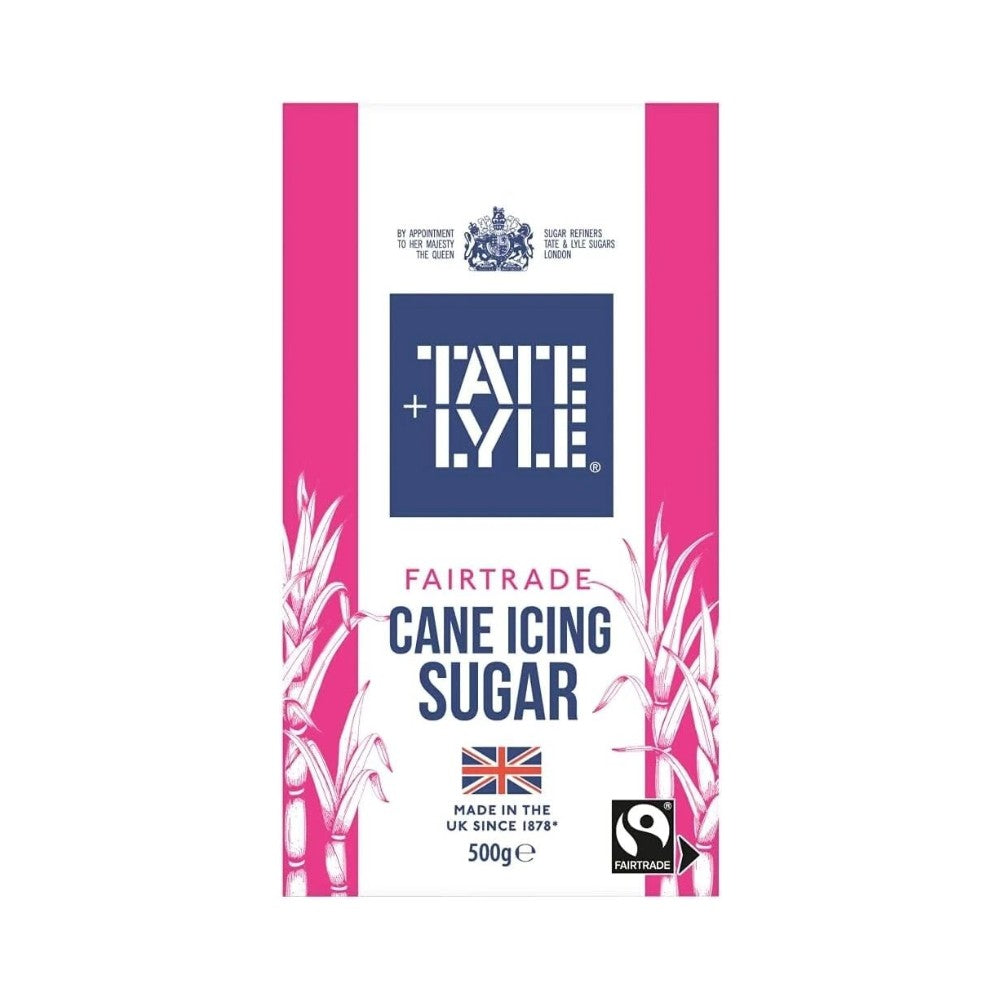 Tate & Lyle Fairtrade Cane Icing Sugar 500g
