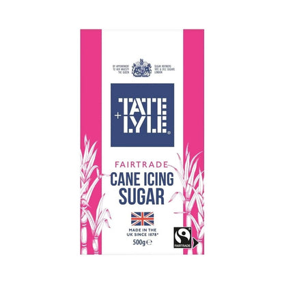 Tate & Lyle Fairtrade Cane Icing Sugar 500g