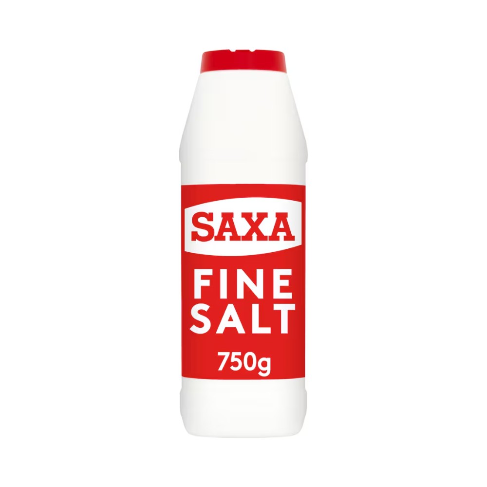 Saxa Fine Salt 750g