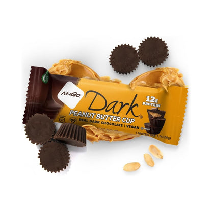 NuGo Dark Chocolate Peanut Butter Cup Protein Bar 1.76oz (50g)